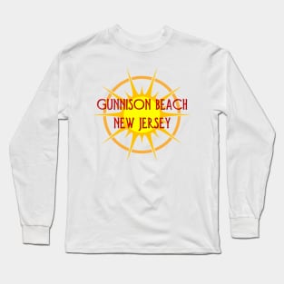 Life's a Beach: Gunnison Beach, New Jersey Long Sleeve T-Shirt